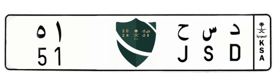 لوحة د س ح 51